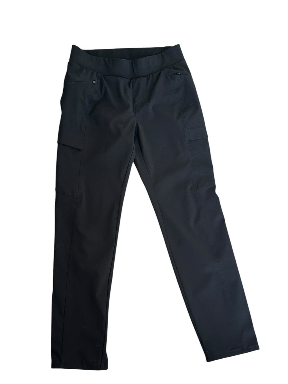 Eddie Bauer Black Straight-Leg Pants